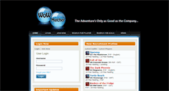 Desktop Screenshot of infallible-uther.wowmatcher.com